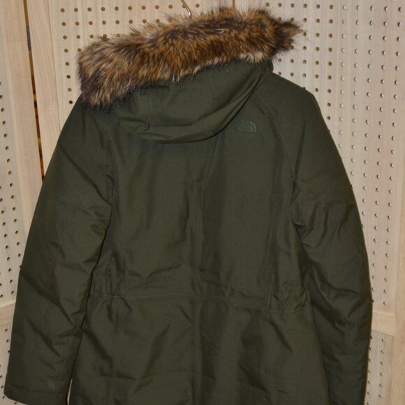 THE NORTH FACE Women Green Zip Front with Detachable Hood Size L - Picture 9 of 10